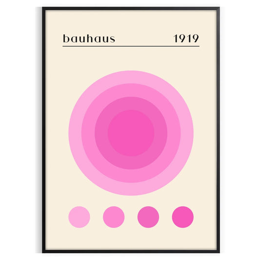 space Bauhaus Wall Art striking abstract poster touch modern elegance room unique gift stylish addition home decor alone print